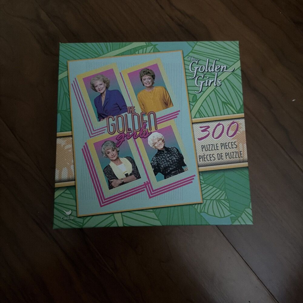 The Golden Girls Four Corners 300 Puzzle Pieces Cardinal 18"x24"